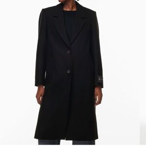 ARITZIA Babaton Manhattan Coat, black wool, size Small